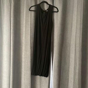 Black maternity dress